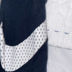 Nike Black Leggings with White Nike Logo